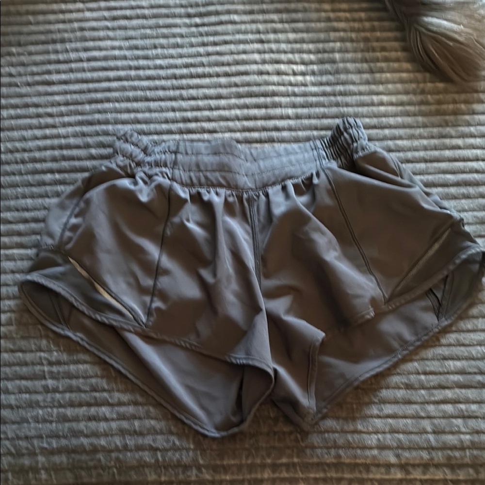 Lululemon Athletica black Athletic Shorts Lightweight Moisture-Wicking